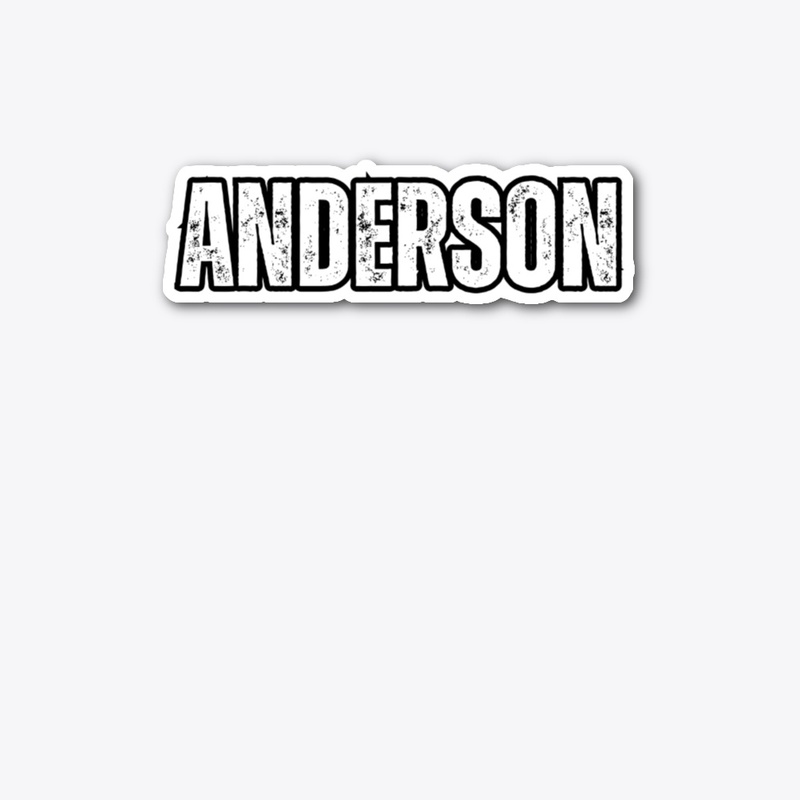 Personalized Name "Anderson" Vintage