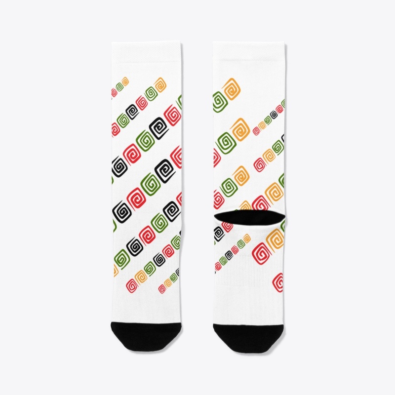 Swirl socks 