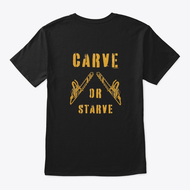 carve or starve black and gold