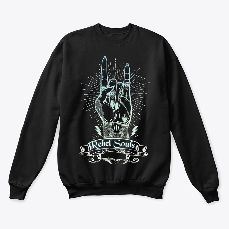 REBEL SOULS Horns & Confetti Blk Design