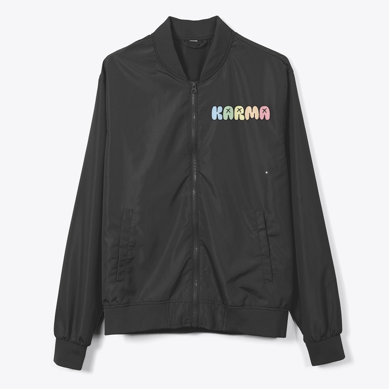 Karma Pastel Logo Windbreaker