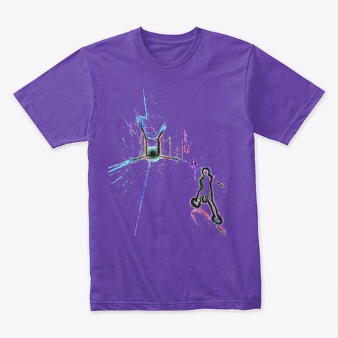 Genesis   T Shirt   Turned To Light Purple Rush T-Shirt Front