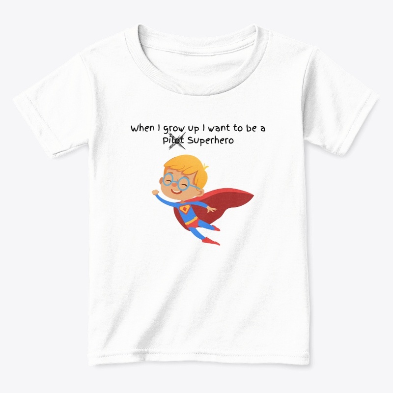Pilot and Superhero Gift for boys