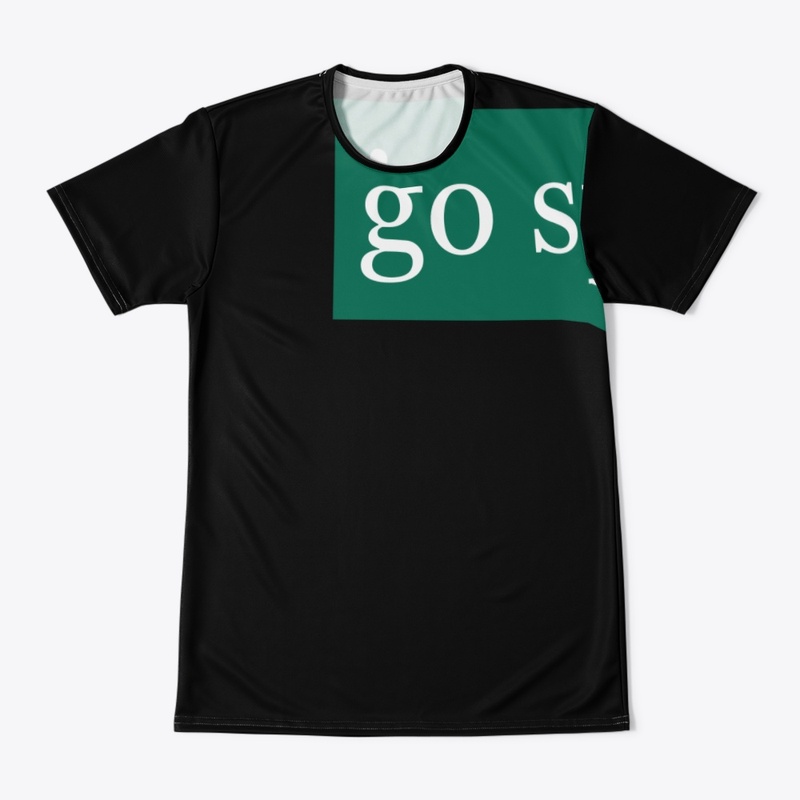 Go Sports Written in White on Green