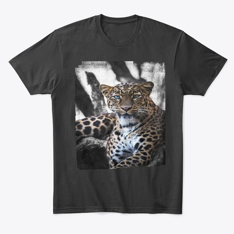 Blue-Green Eyed Leopard