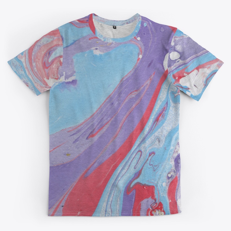 Marble Color 80s Style Design