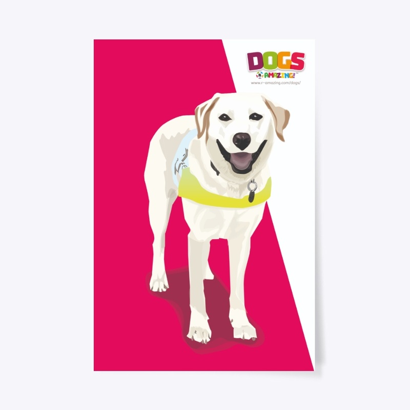 Guide Dog – ‘R’ Amazing Poster