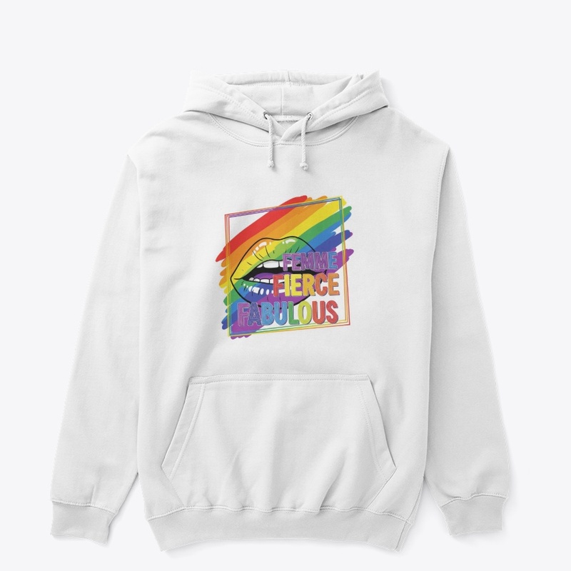 Femme Fierce Fabulous Pride Graphic