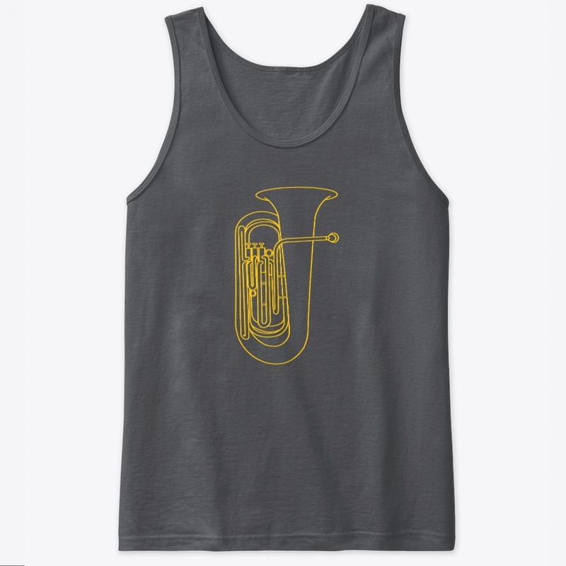 Tuba Outline - Band Shirt