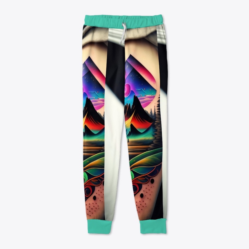 Amazing Sweat Over Print Joggers