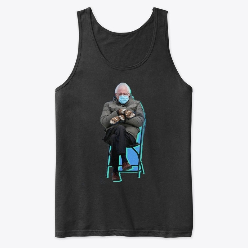 Bernie Sanders Mittens Fitness Top