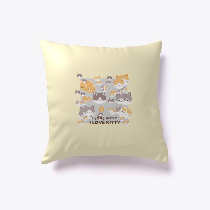 I love kitty baby pillow.