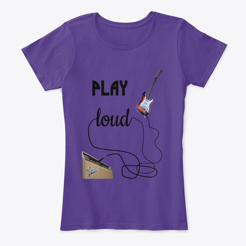 play loud, guitar 