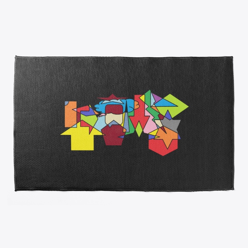 random shapes Unique colors design