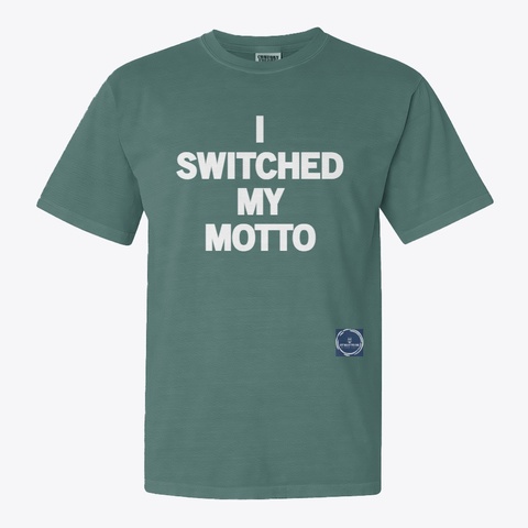 Change Your Mindset Light Green T-Shirt Front