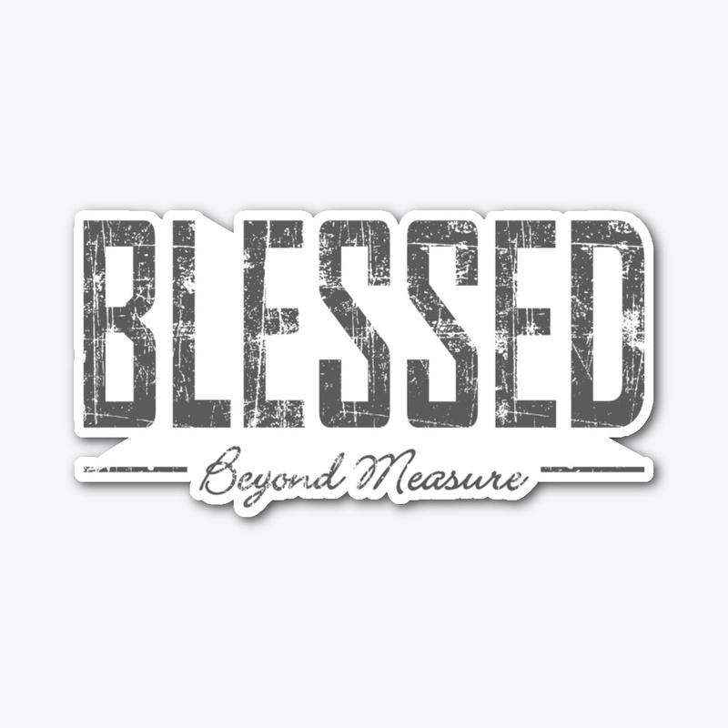 BLESSED TYPOGRAPHY TSHIRT