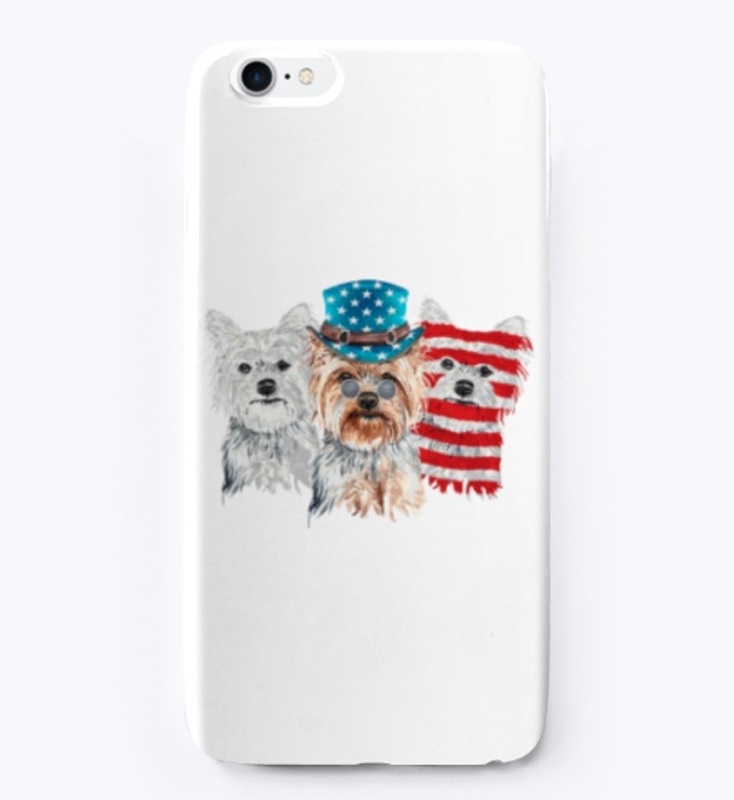 4th Of July Patriotic Yorkie Lover Gift