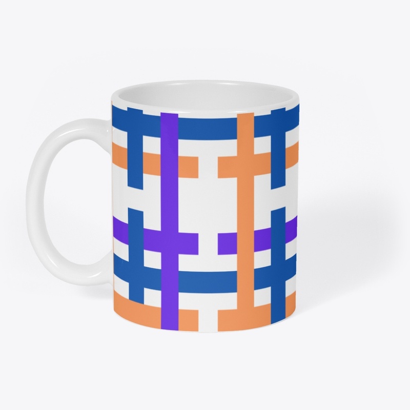 COLOUR PATTERN  MUG DESIGN