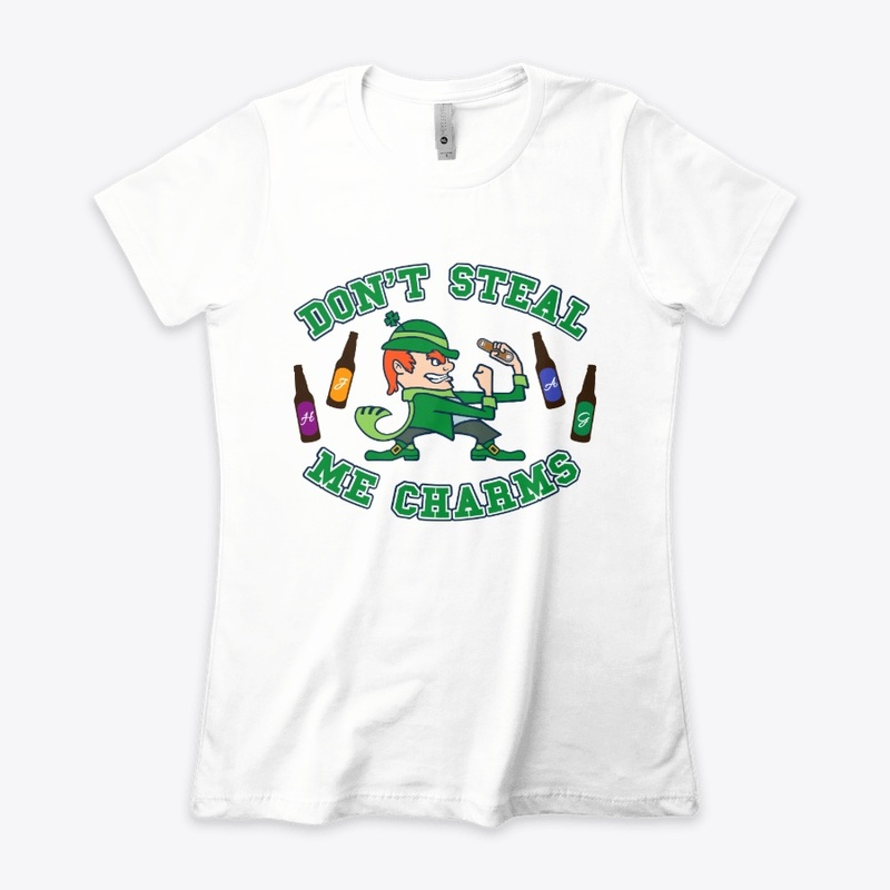 Don't Steal Me Charms (white)