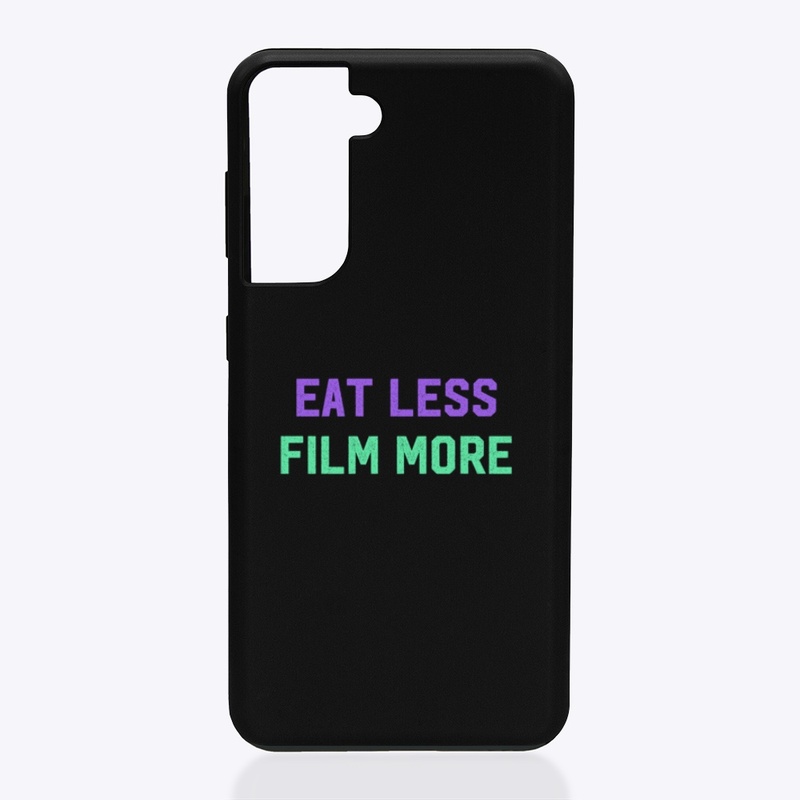 Eat Less Film More design