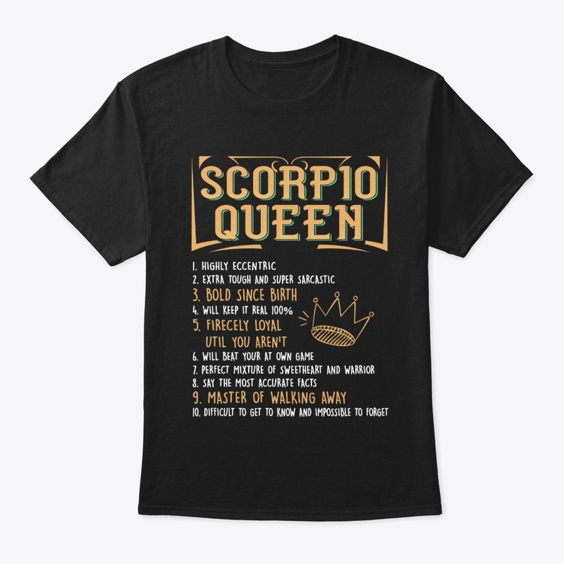 Scorpio Queen Birthday Shirt