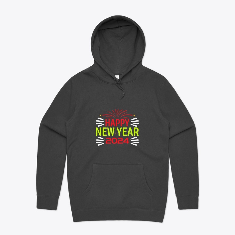 Happy New Year 2024 T Shirt Design