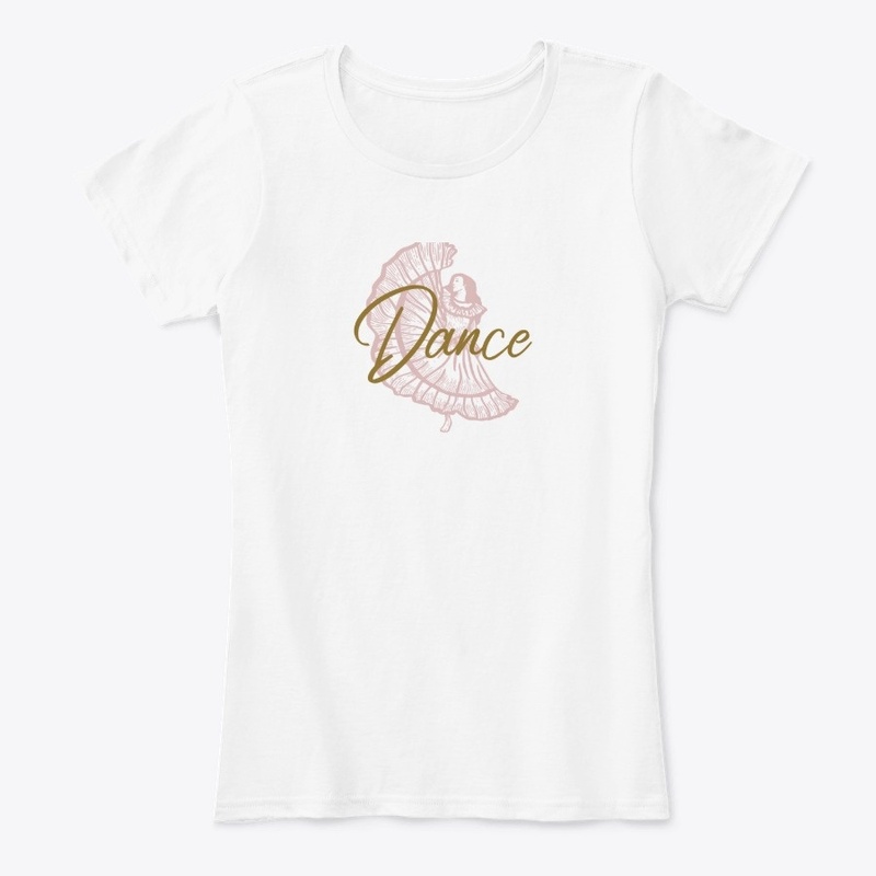 Skirted pink dancer
