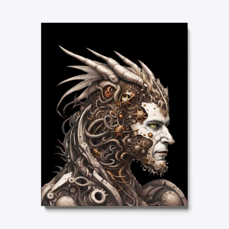 fantasy mechanical man