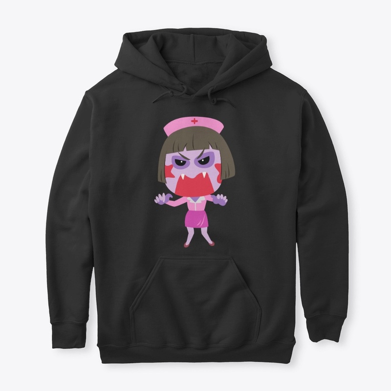 Nurse Life Emoji T Shirt Nurse Zombie 