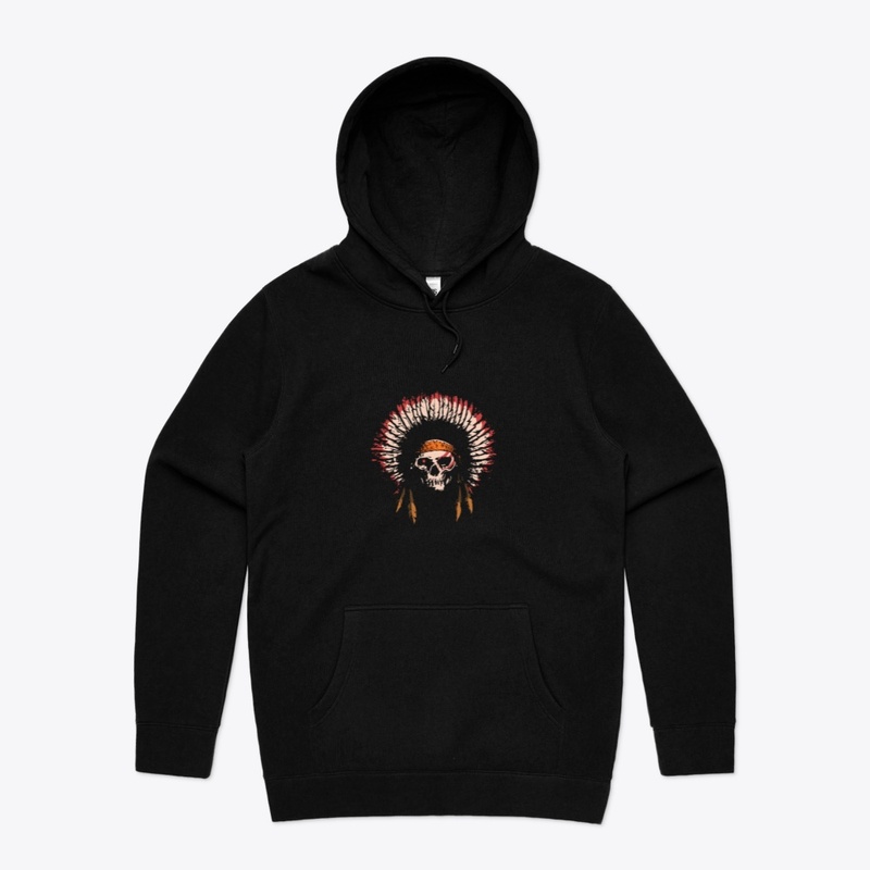 Tribal chief skull