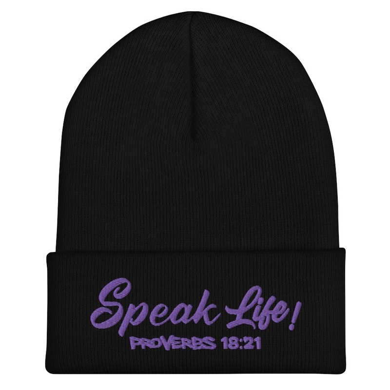 Speak Life!(Purple Ink)