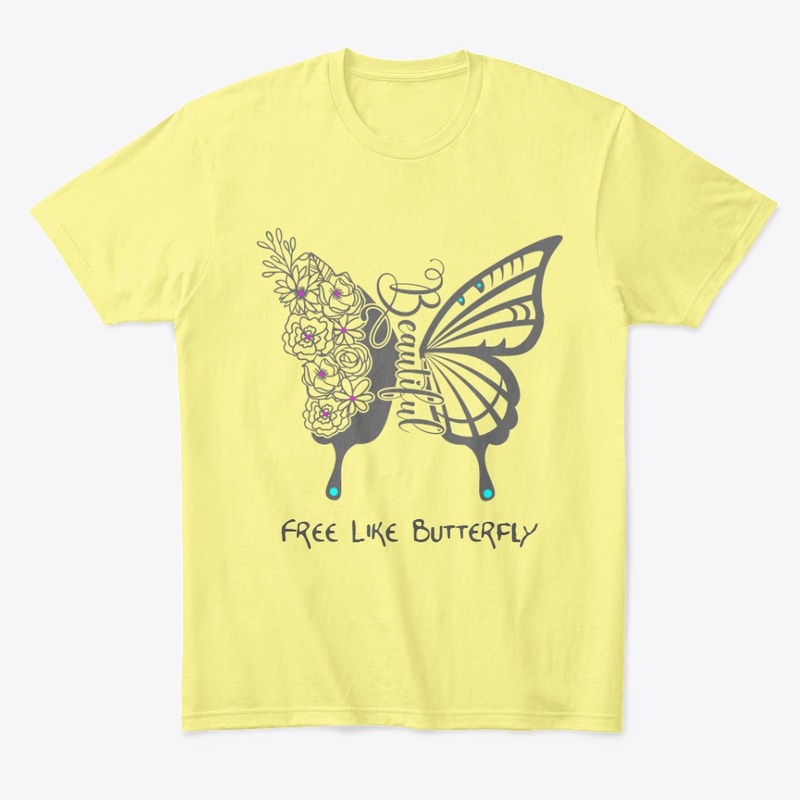 free like butterfly