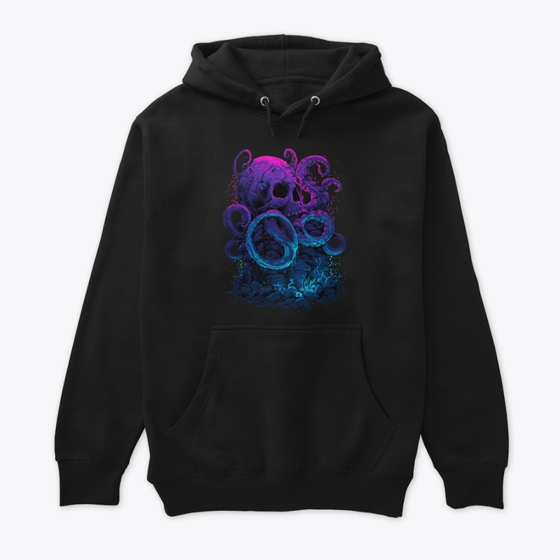 Deep Sea Kraken Skull-V4