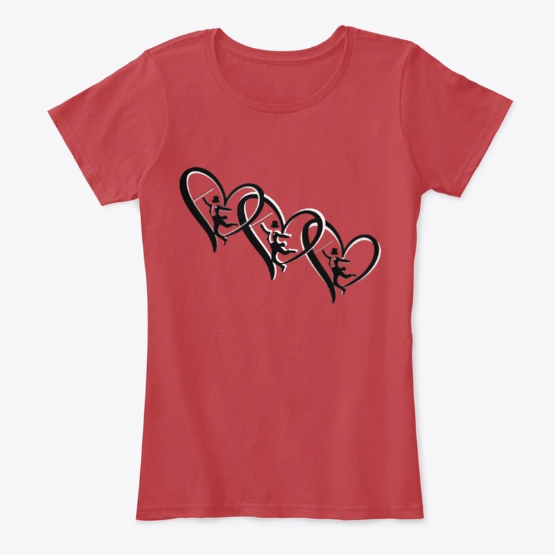 Tap Dancer Dancing in a 3 Heart
