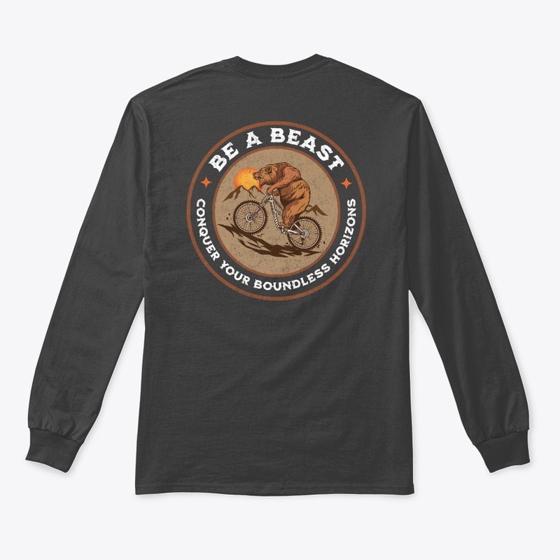 Be A Beast Mountain Biking Bear