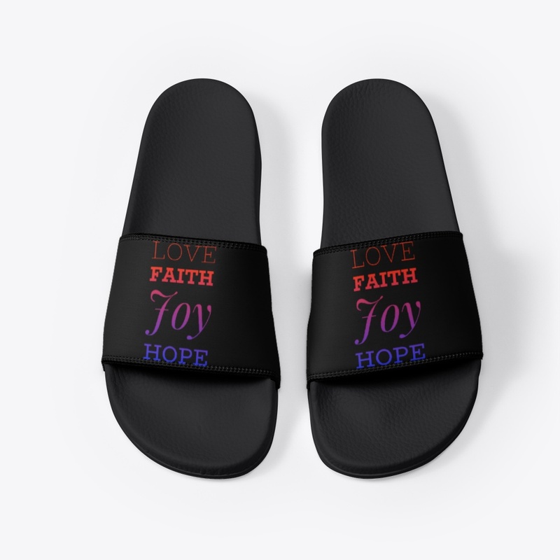 Love Faith Hope Joy Ombre'