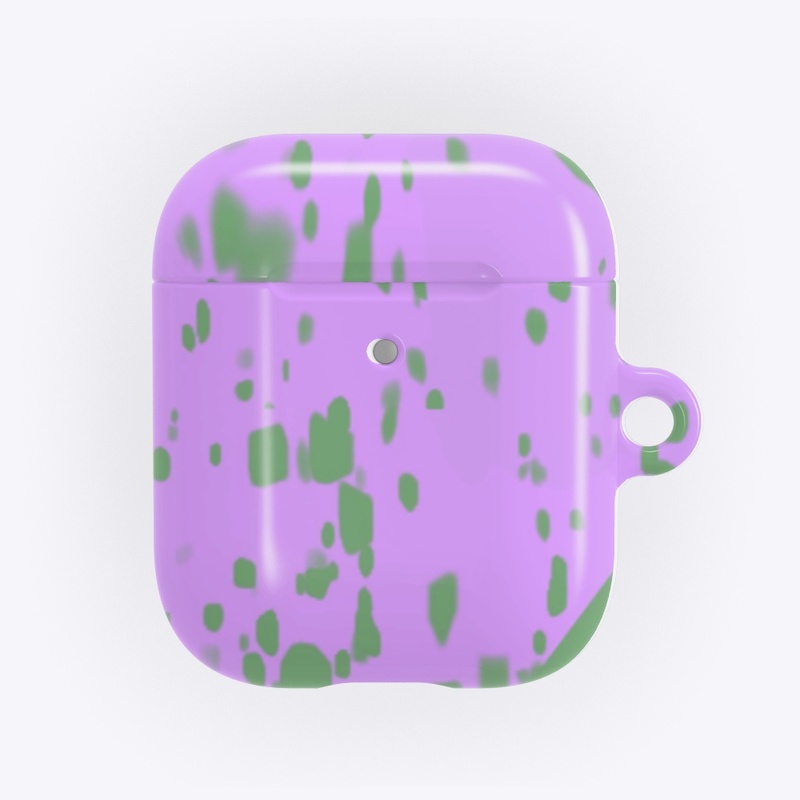 Purple and green