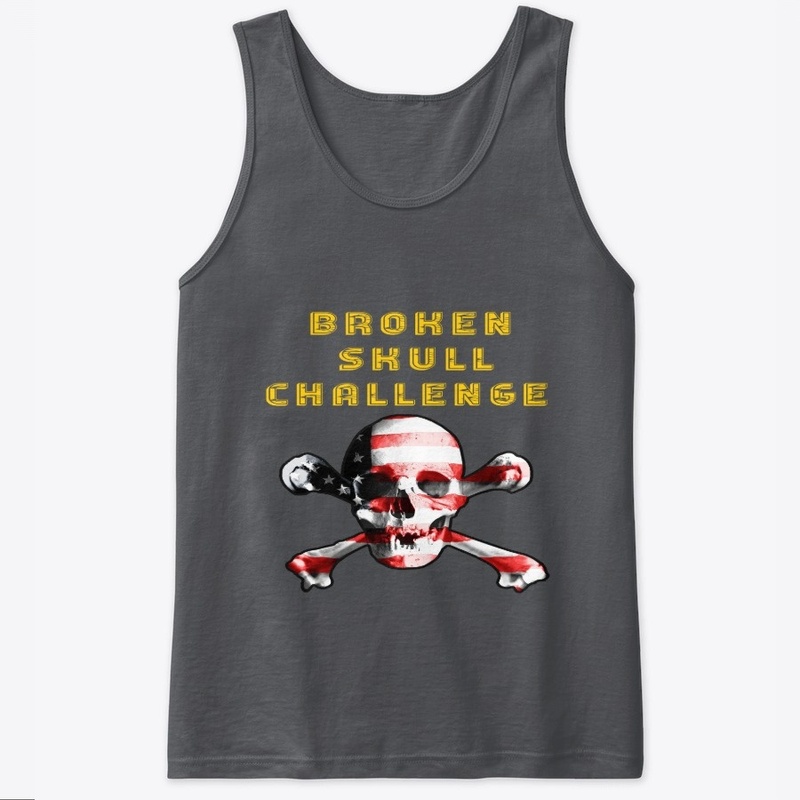 Broken Skull Challenge clothing.