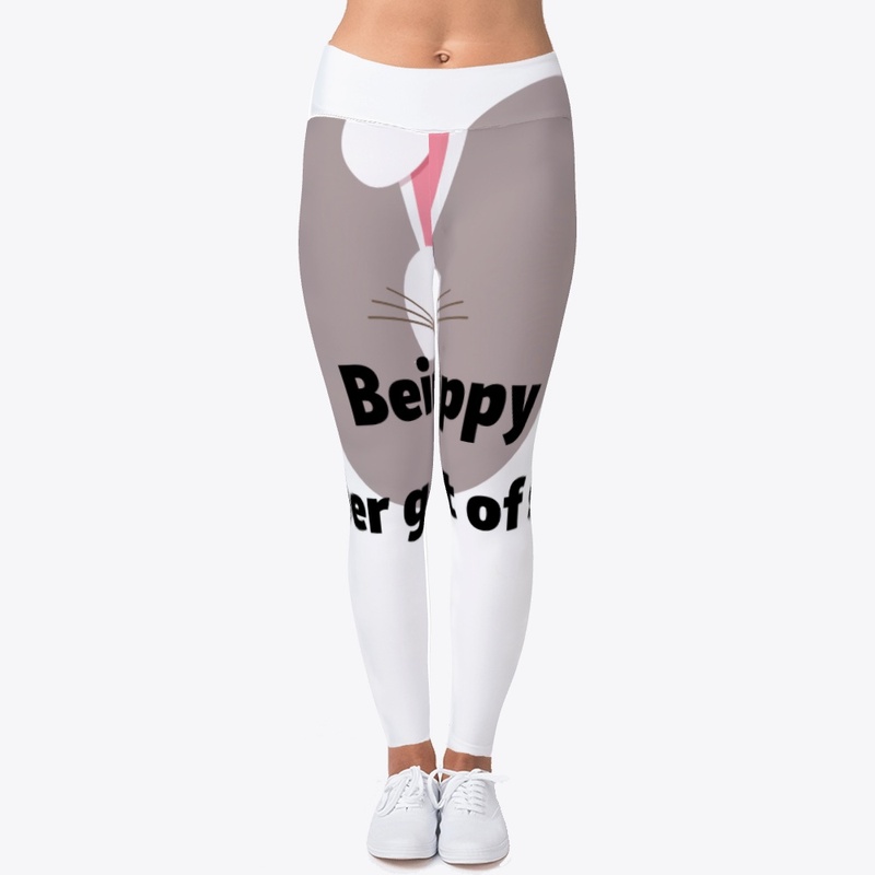 stylish happy bunny 