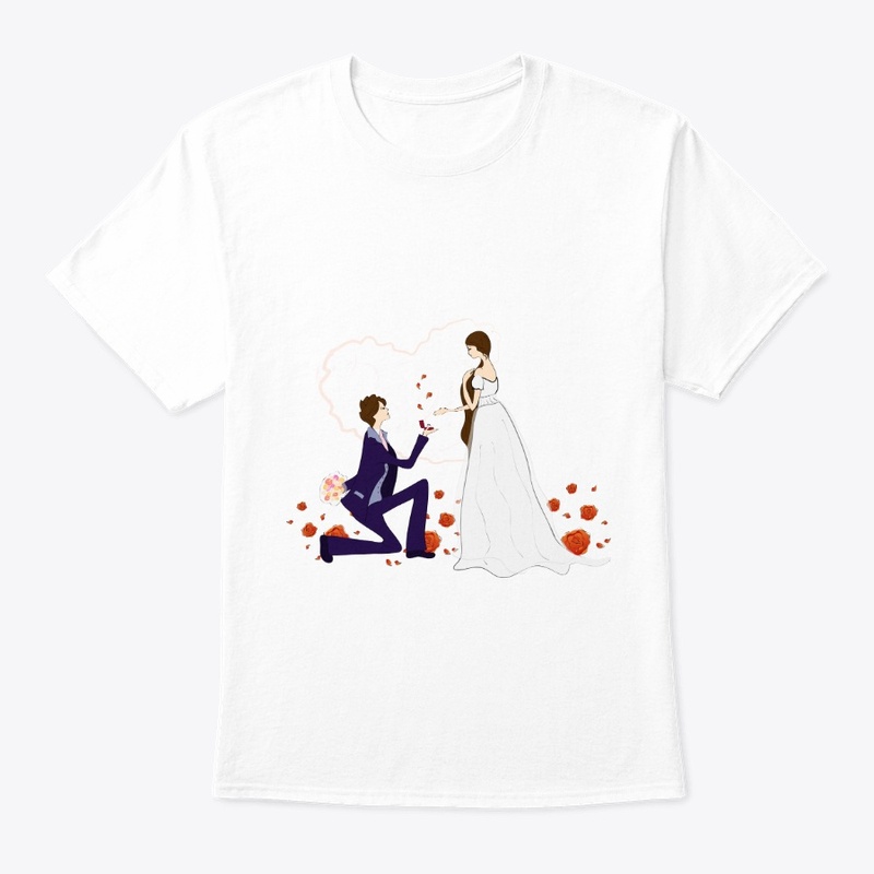 Girl Friend Proposing T Shirt