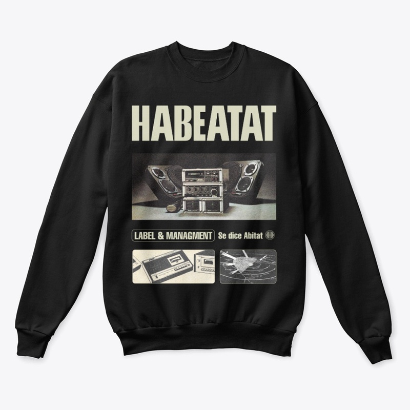 Habeatat Retro Collage Label