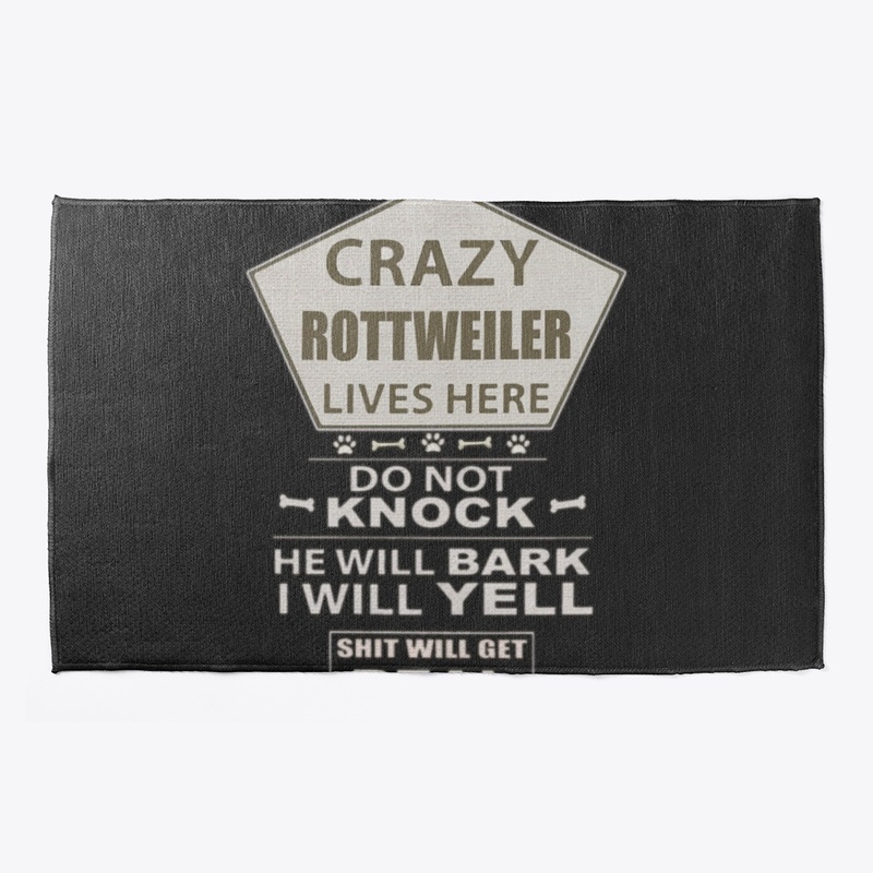 Rottweiler - warning sign