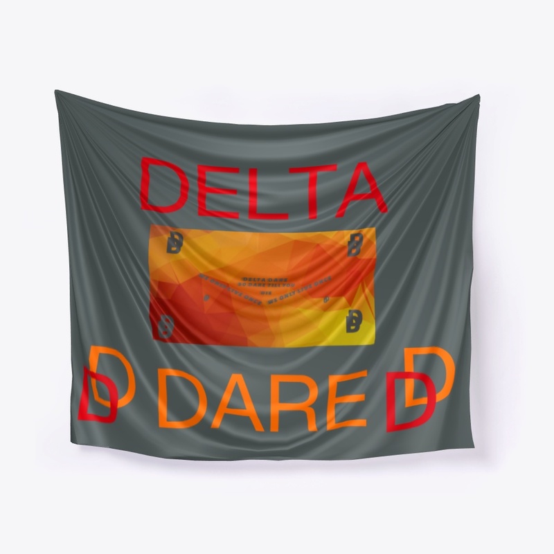 Delta dare new banner haging blanket