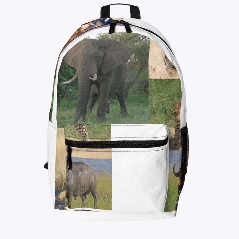 Exquisite Designer African Big5 Backbag