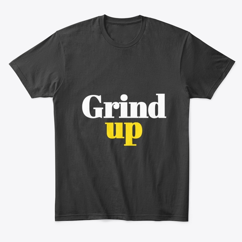 Grind Up– Motivational Typography Design