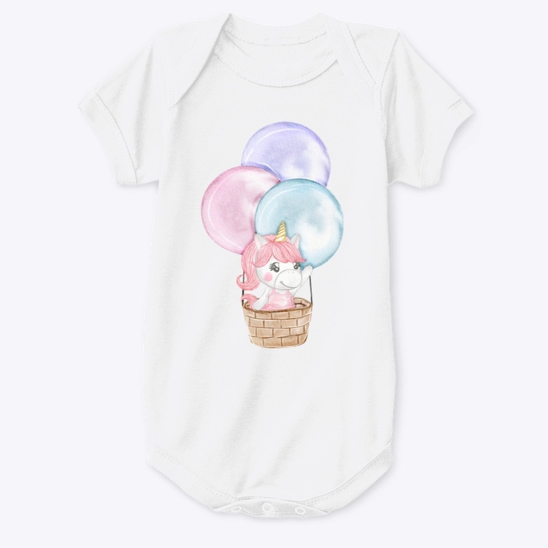 Unicorn Balloon Onesie