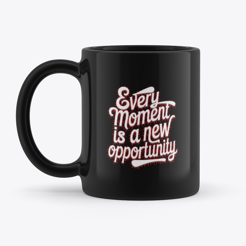 Every moment is a new opportunity