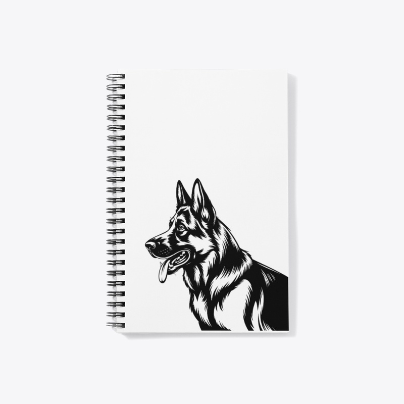 Bold German Shepherd Dog