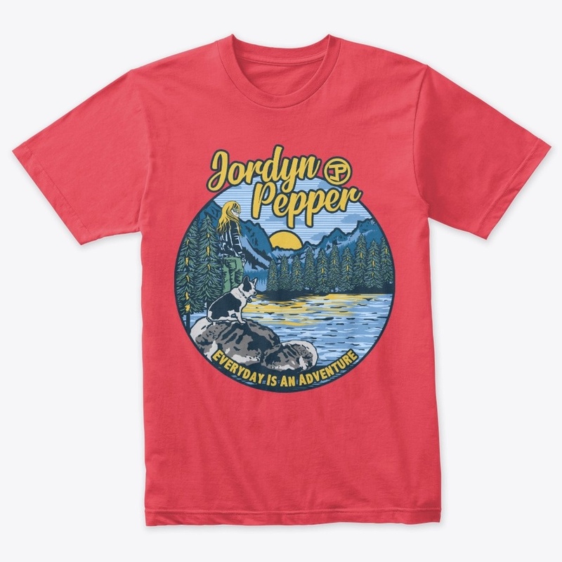 Everyday Is An Adventure Front Print Tee