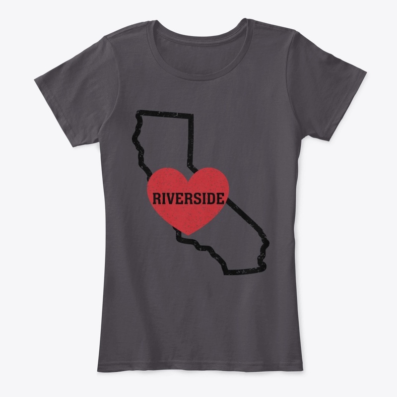 Riverside California Heart Shirt 